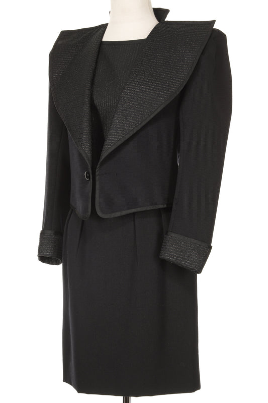 YSL Rive Gauche 1980s Skirt Suit