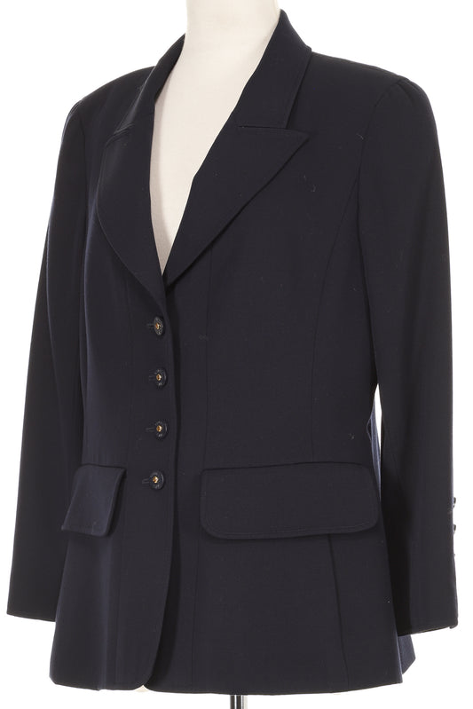 Chanel Spring 1997 Navy Jacket
