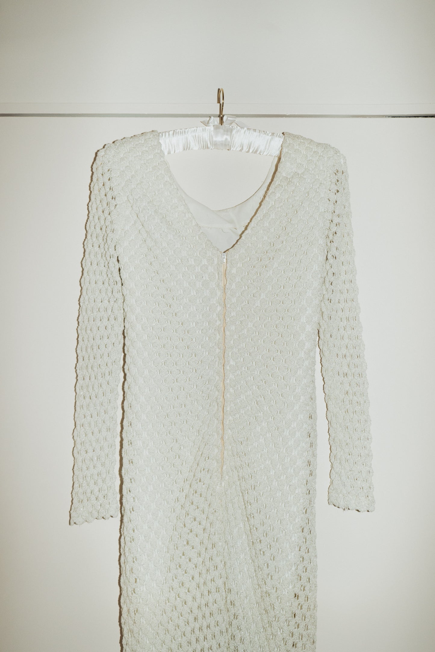 Vintage Palm Springs White Knit Dress