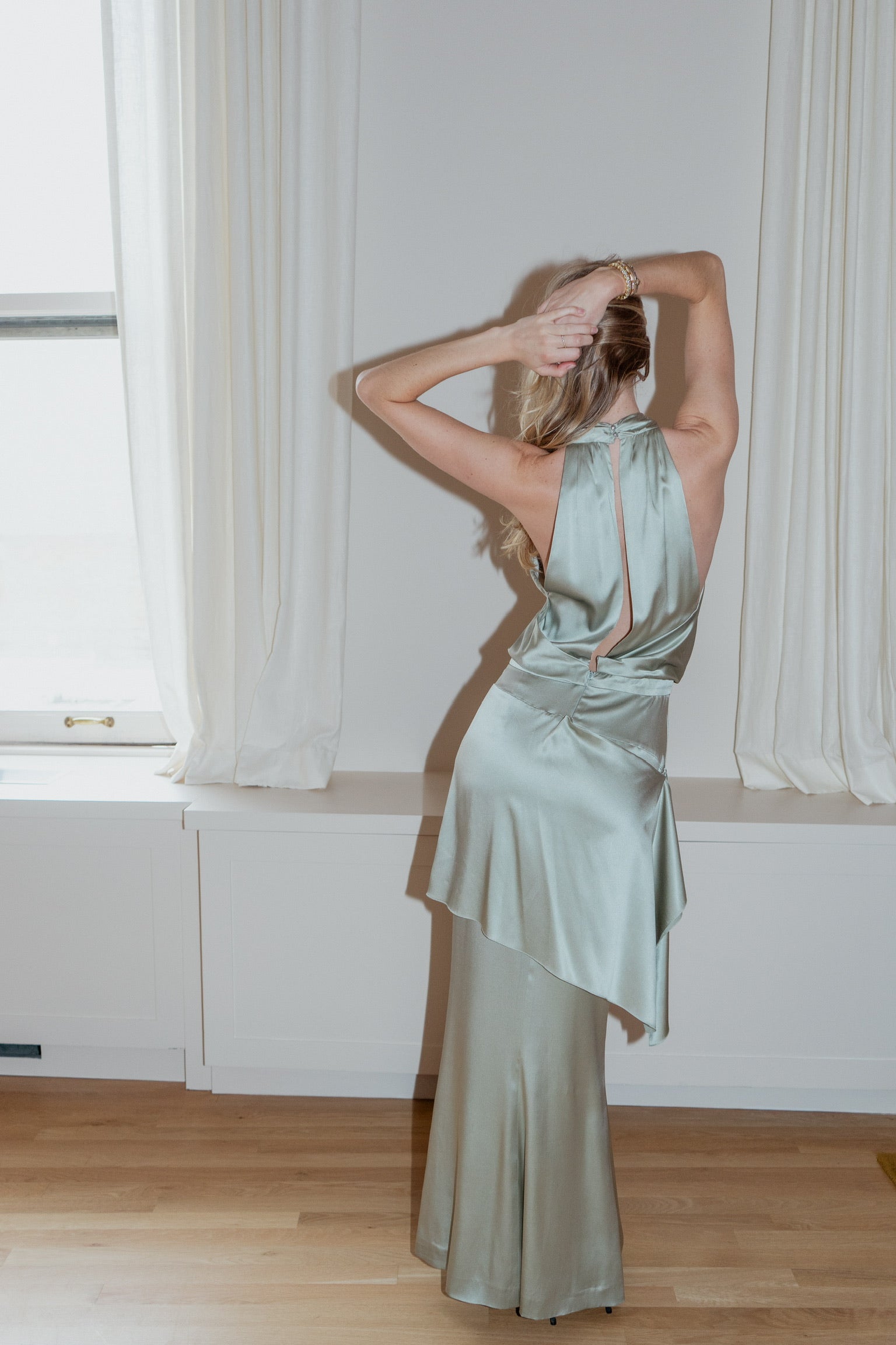 Chanel Green Gown  Vintage Grace