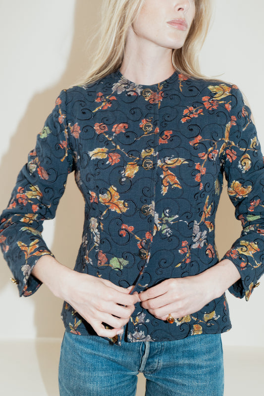 Emmanuel Ungaro 90's Floral Jacket