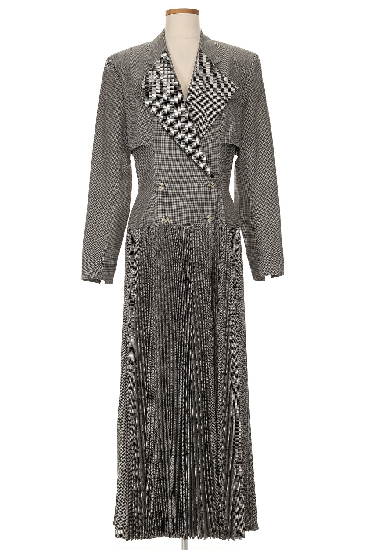 Alaïa Fall 1987 Pleated Coat – Vintage Grace