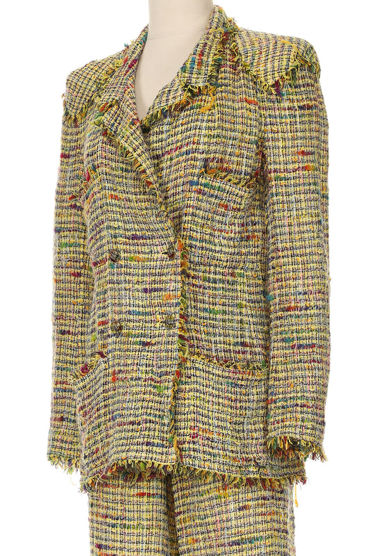 Chanel Spring 1998 Tweed Pant Suit