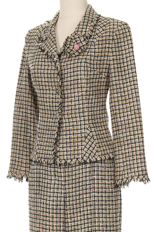 Chanel Spring 2003 Tweed Pantsuit