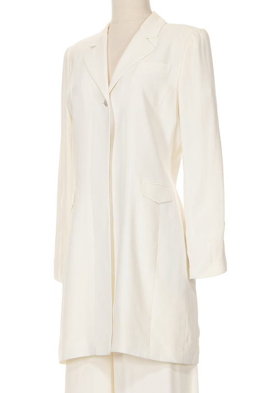 Vintage David Rodriguez White Pantsuit