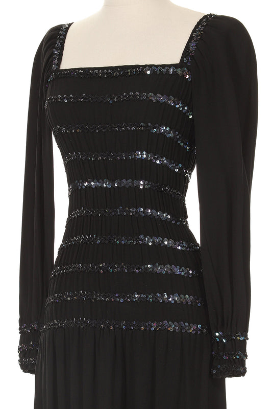 YSL Rive Gauche A/W 1983 Sequin Dress