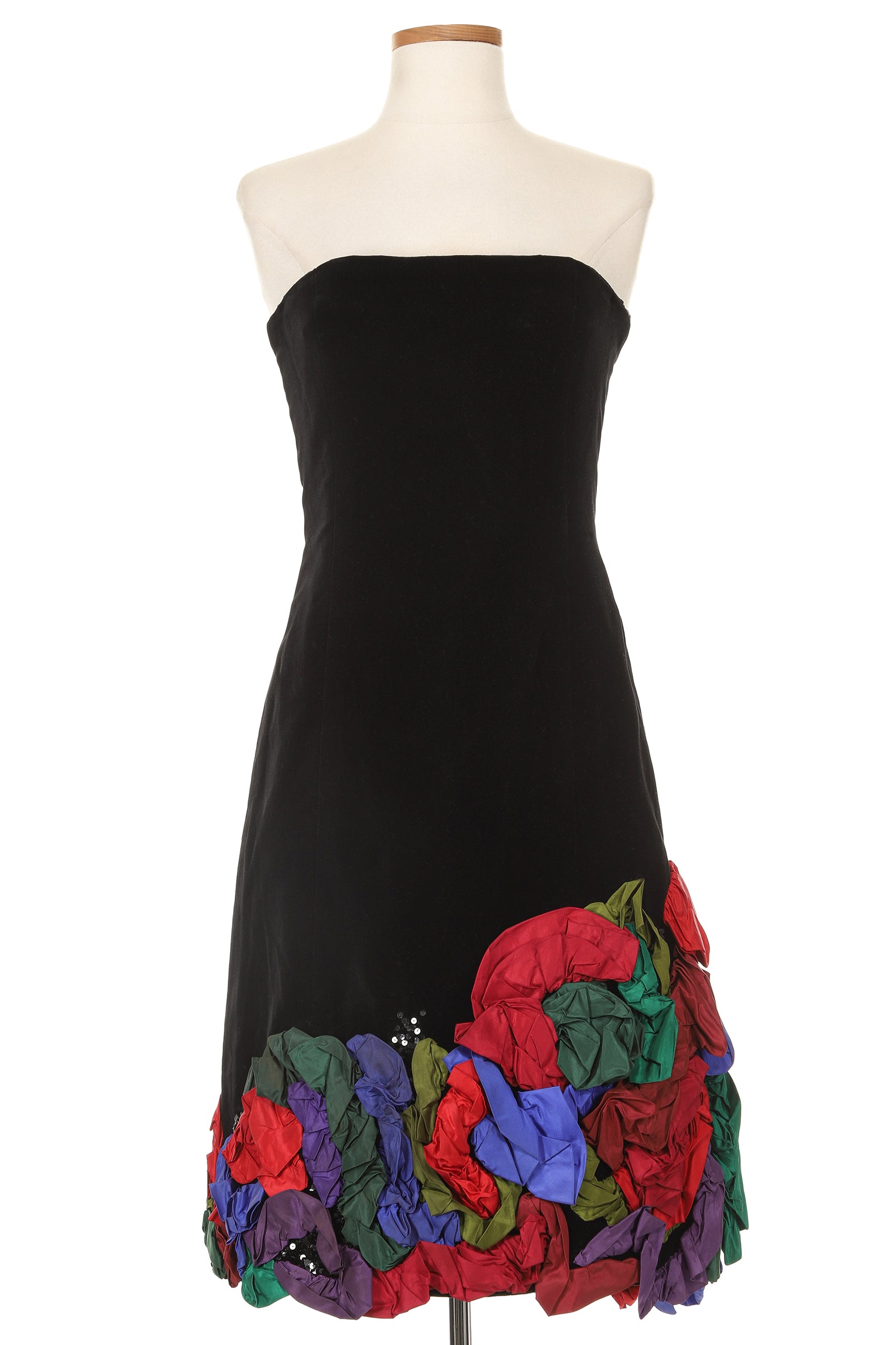 green emerald velvet dress The Grace Dress