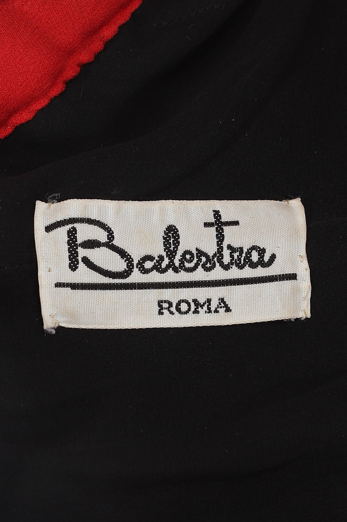 Balestra Multicolored Strapless Gown with Gold Accents