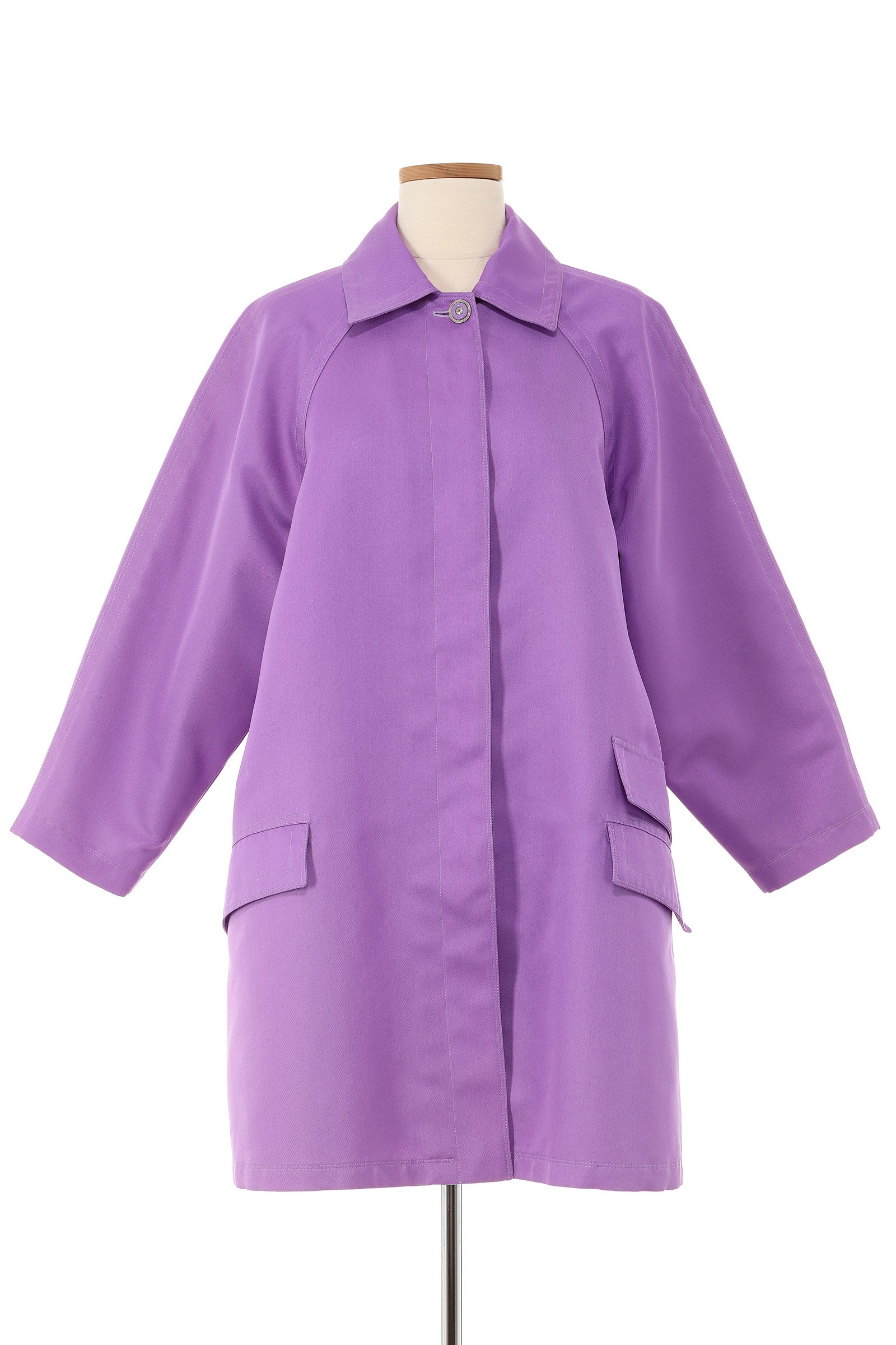 Gianni Versace Fall 1995 Purple Coat – Vintage Grace