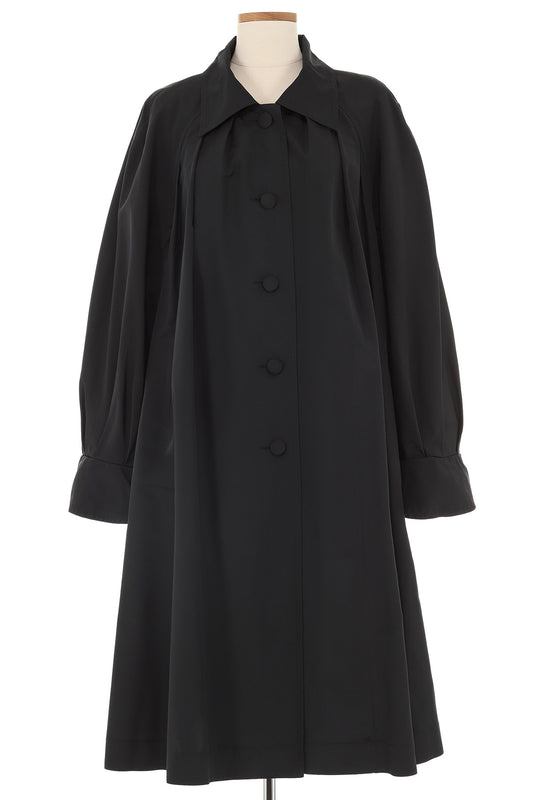 Hermès Long Black Coat