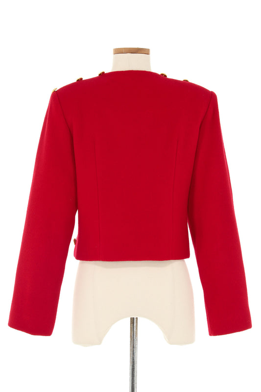 Patrick Kelly Fall 1986 Jacket with Gold Buttons