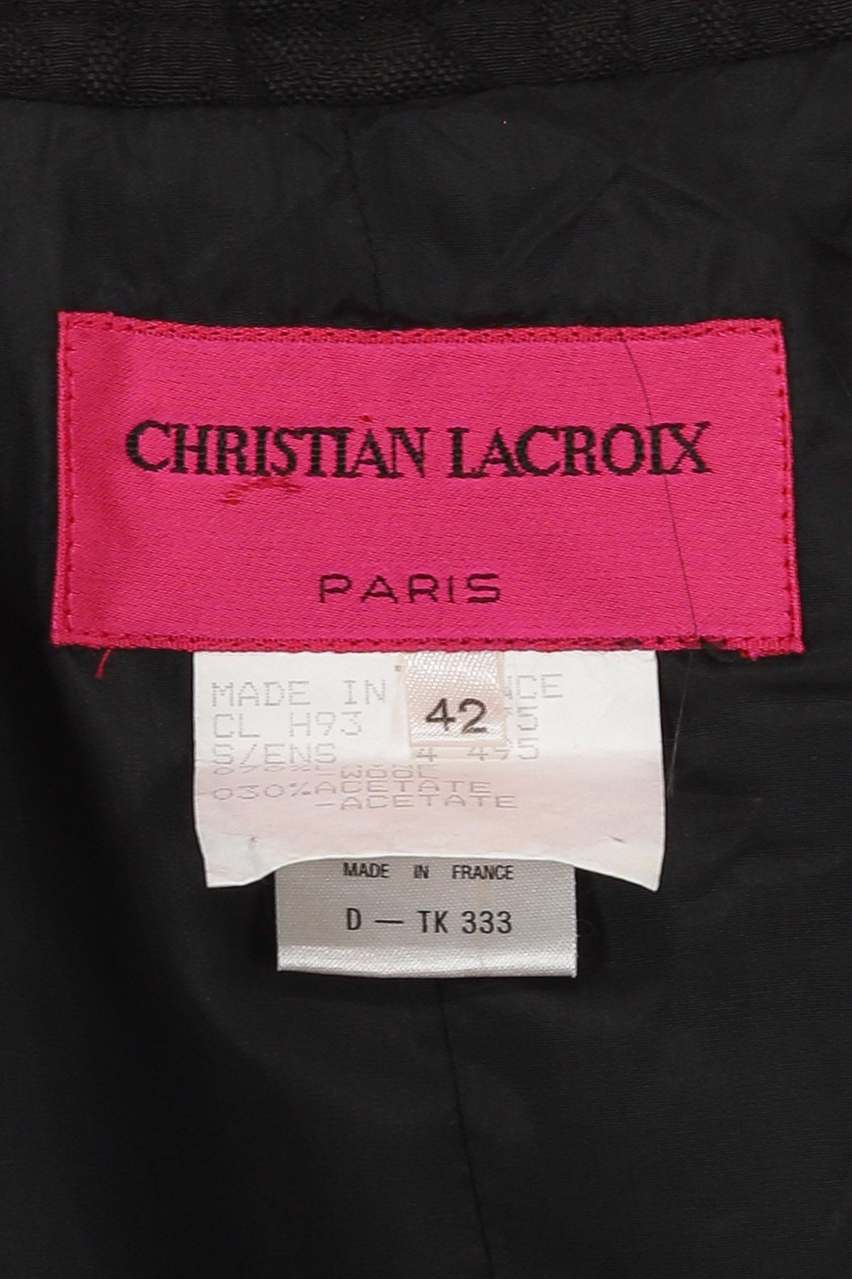 Christian Lacroix Eccentric Skirt Suit