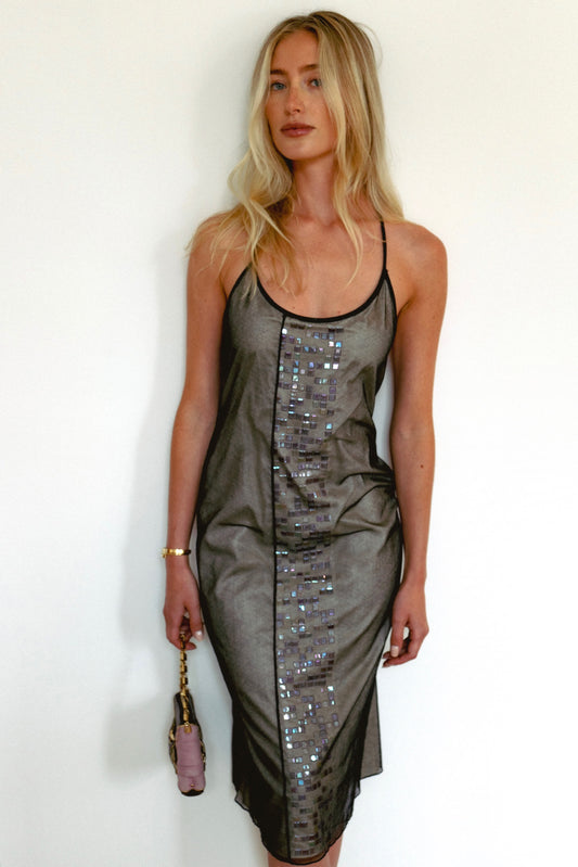 Lanvin Spring 2000 Mesh Dress