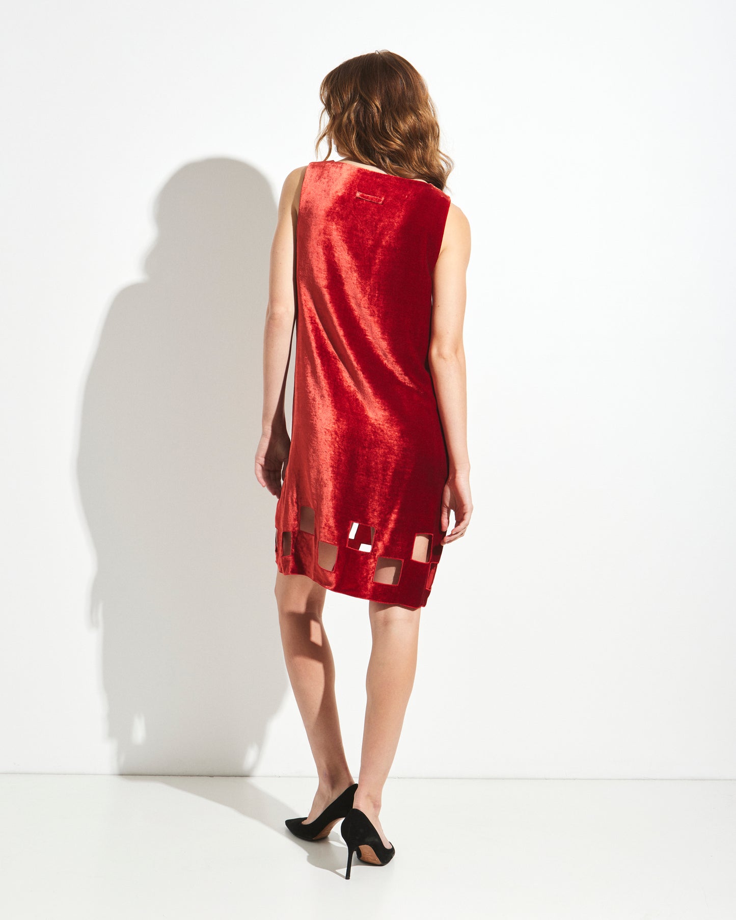 Jean Paul Gaultier 1990s Velvet Cutout Dress