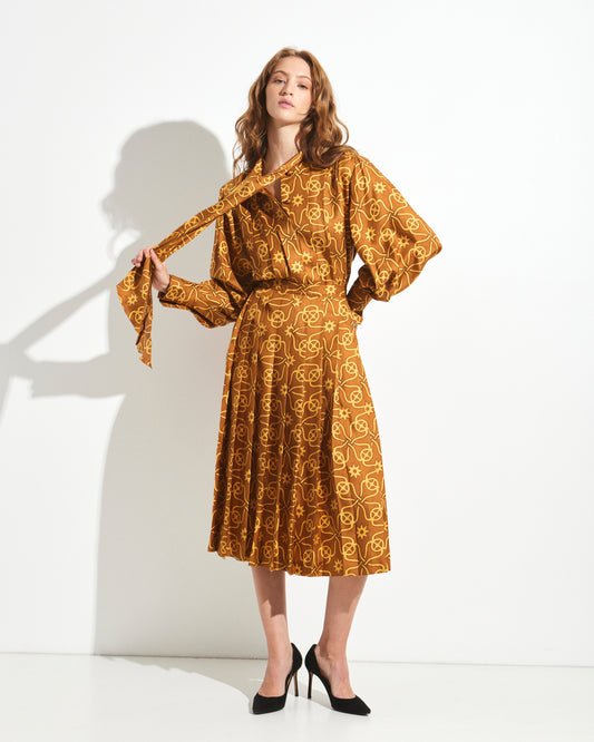 Hermès 1970s Silk 3 Piece Suit