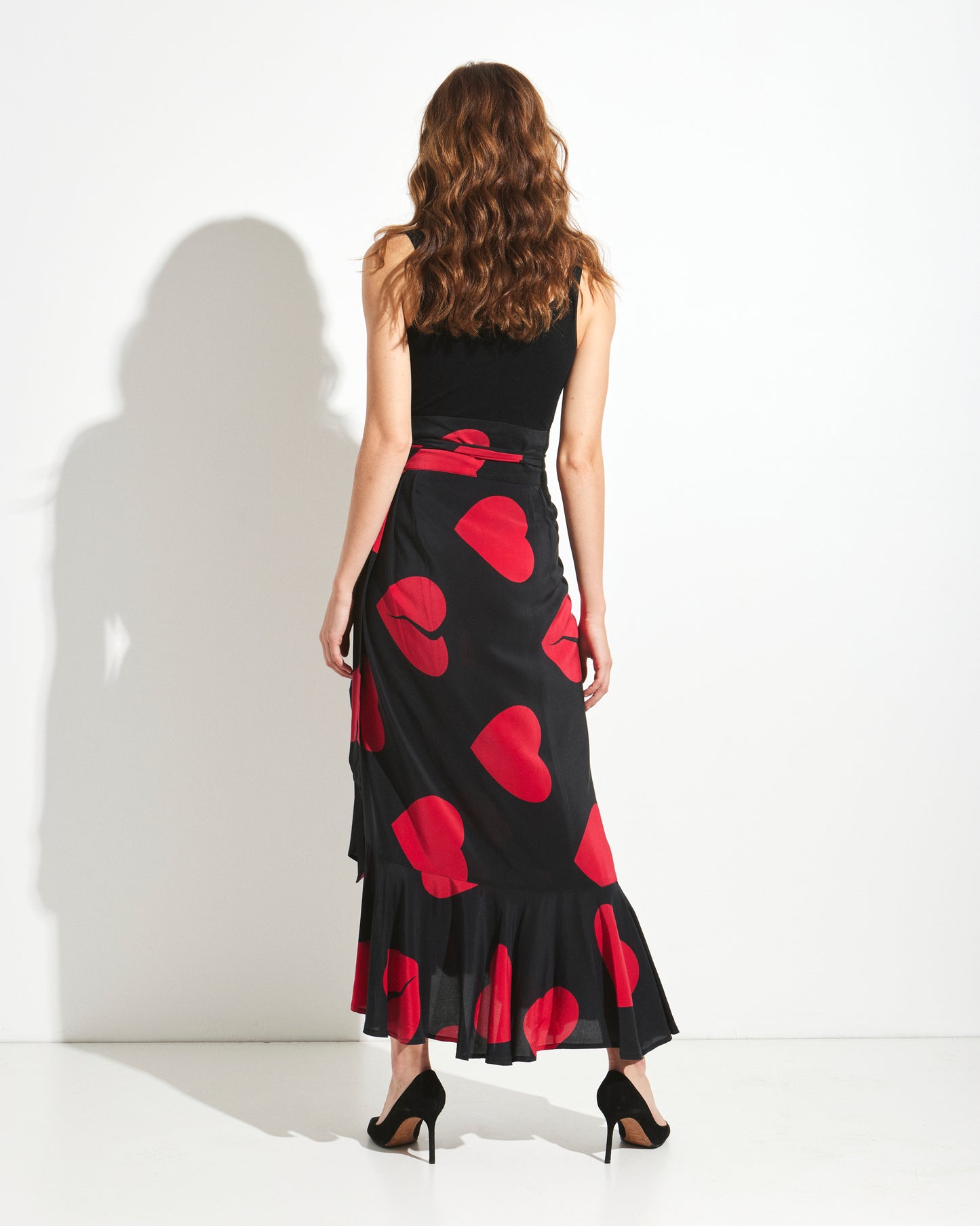 Moschino Heart Wrap Skirt