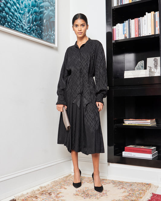 Hermès 1960s Pleated Skirt and Shirt