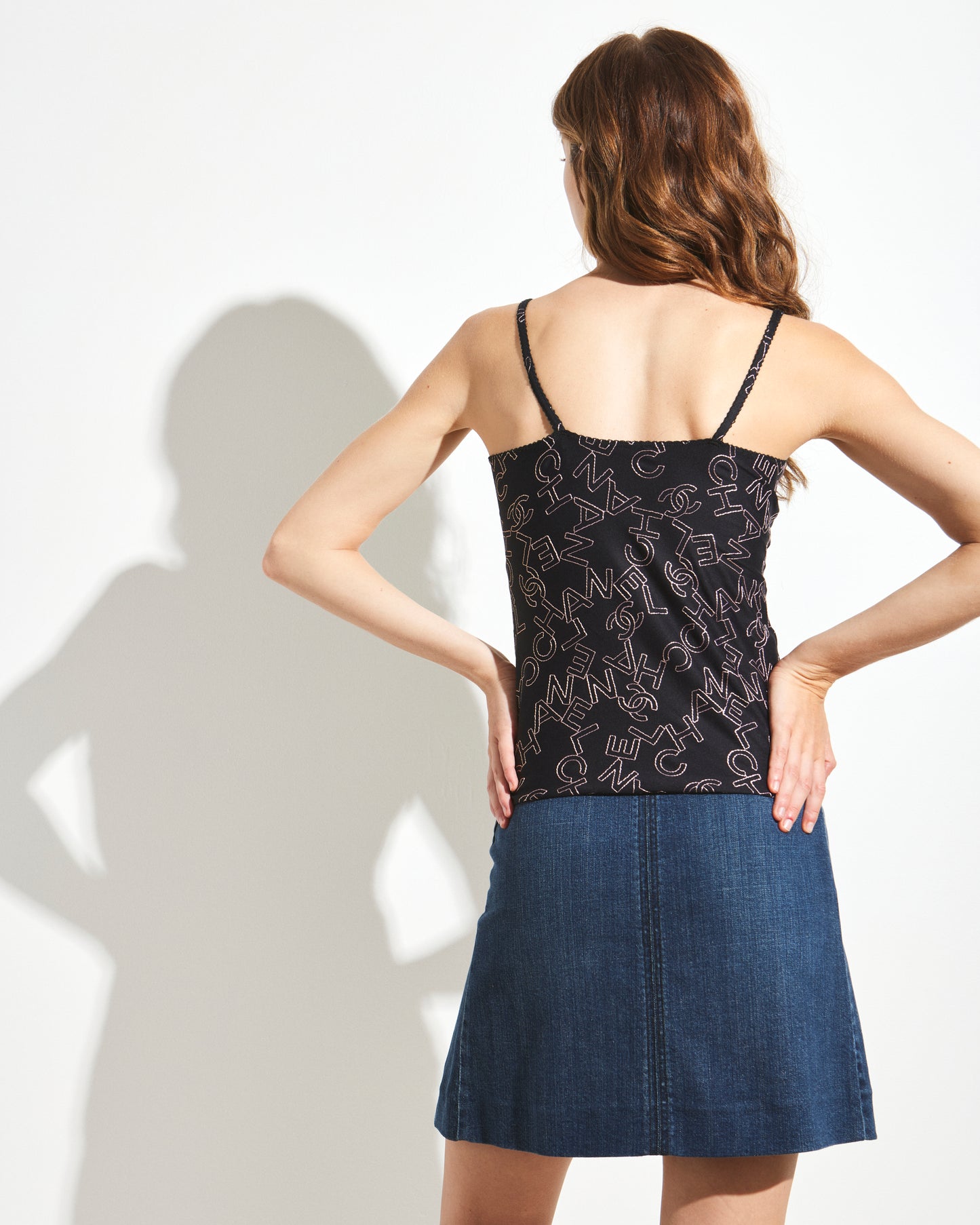 Chanel 2005 Embroidered Tank