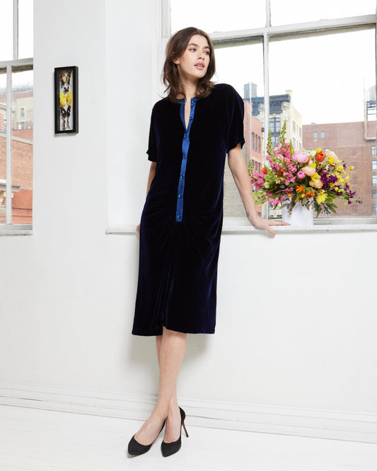 Bruce Oldfield Velvet Dress