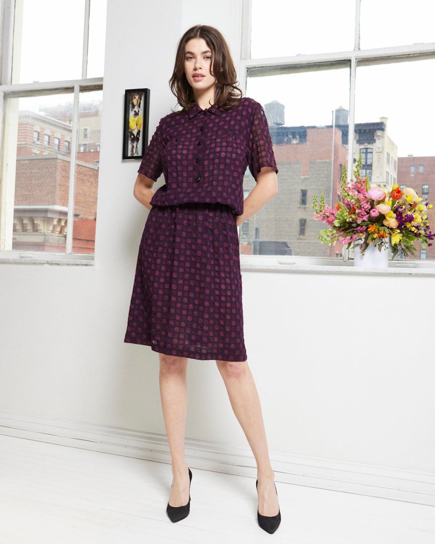 purple chanel dress Chanel Purple Fantasy Tweed Mini Tunic Dress M
