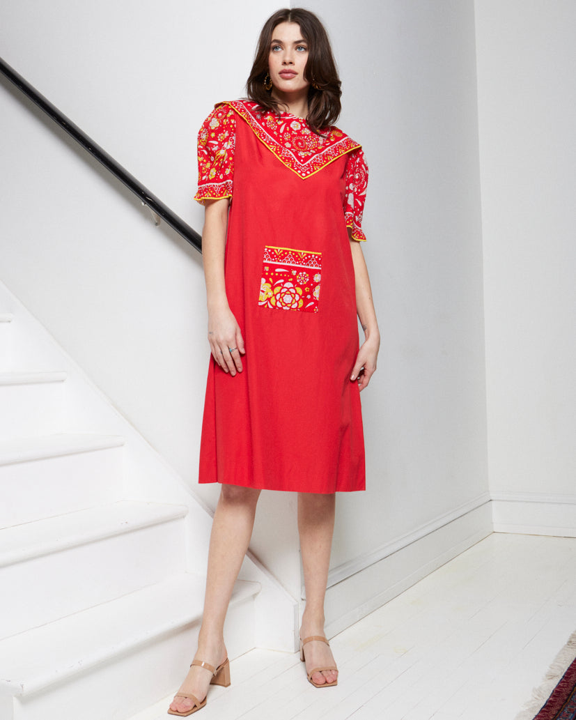 pucci cotton dress Pucci L'Alba Cotton-Linen Mini Dress