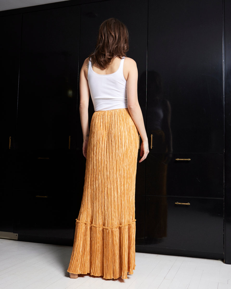 Mary McFadden Pleated Skirt