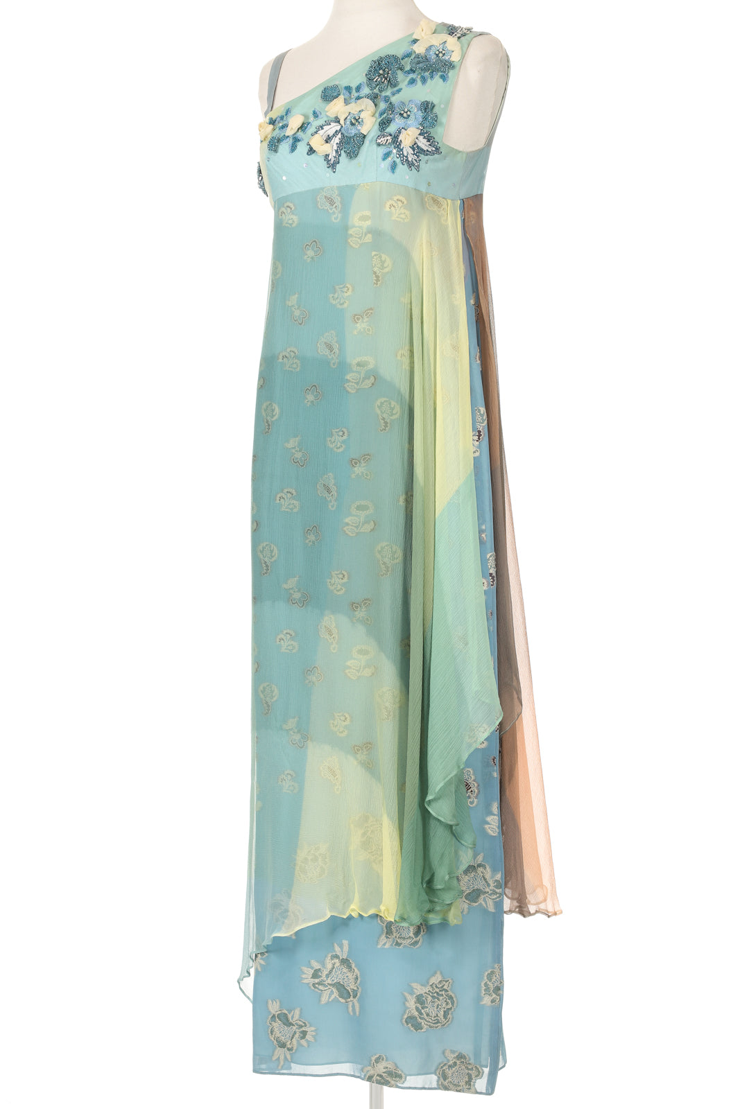 christian lacroix green dress firstVIEW