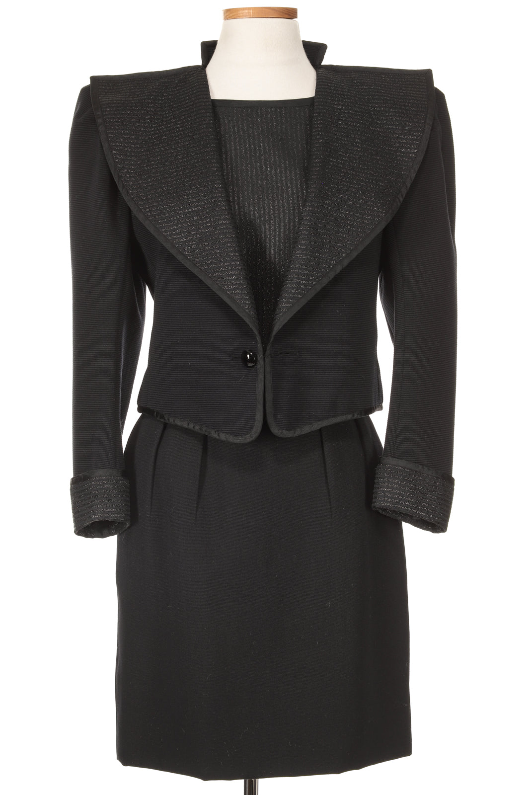YSL Rive Gauche 1980s Skirt Suit