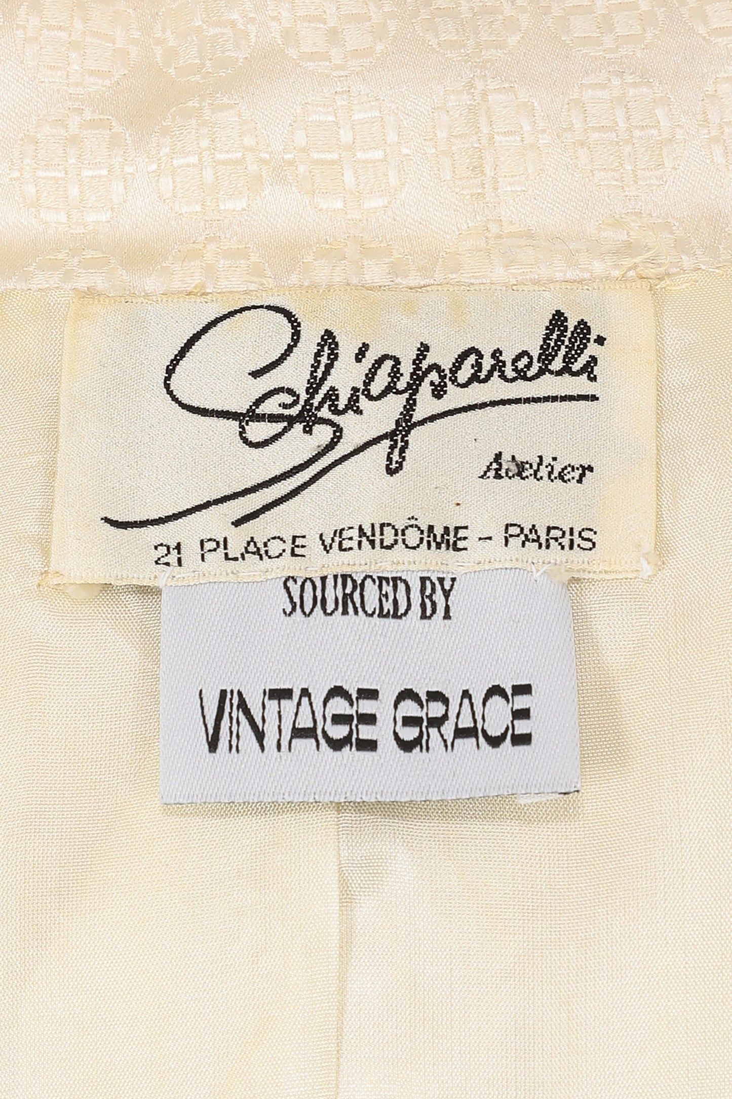 Schiaparelli 1970s Dress + Jacket