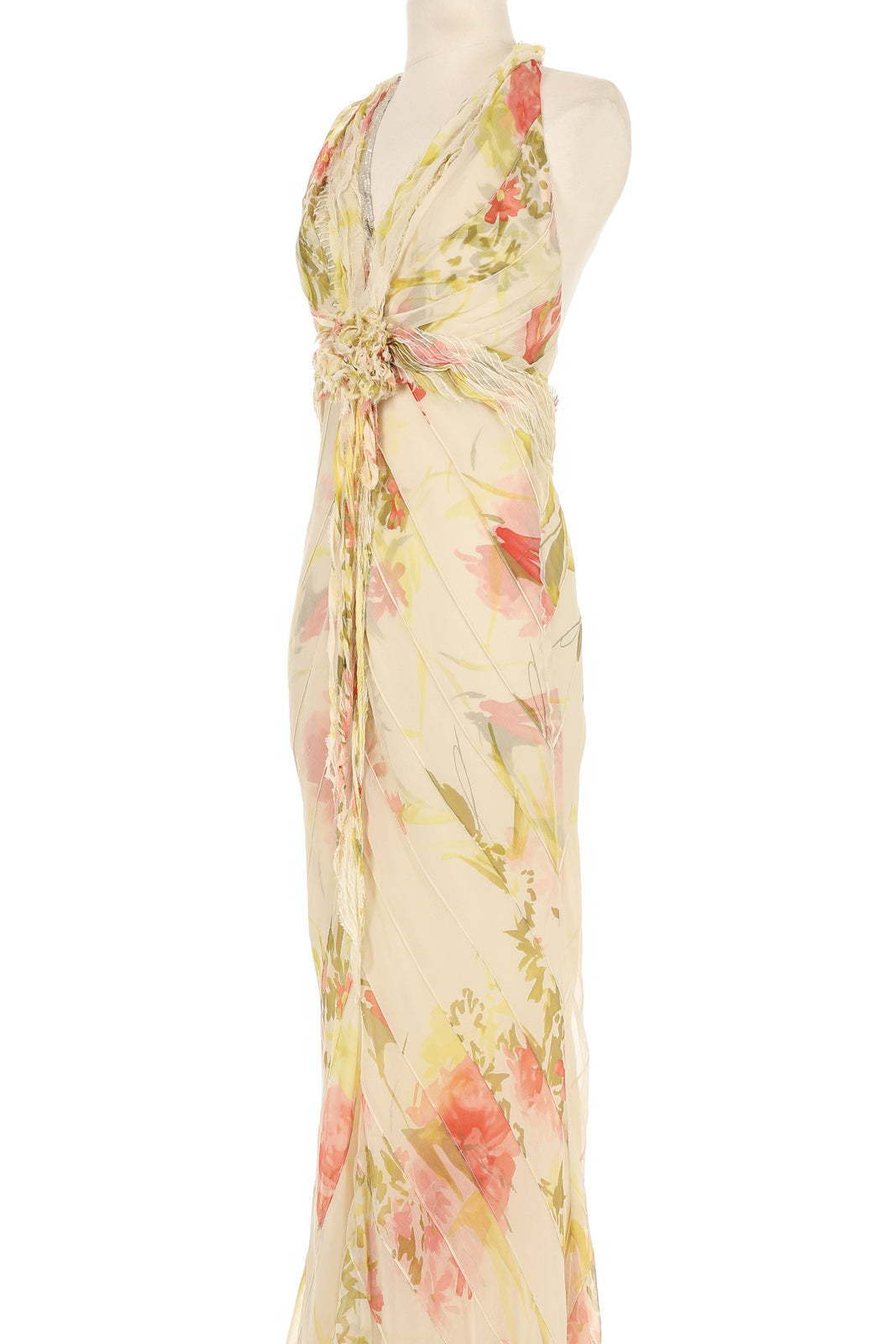 J. Mendel Spring 2005 Runway Floral Gown Vintage Grace J. Mendel Spring 2005 Runway Floral Gown Vintage Grace