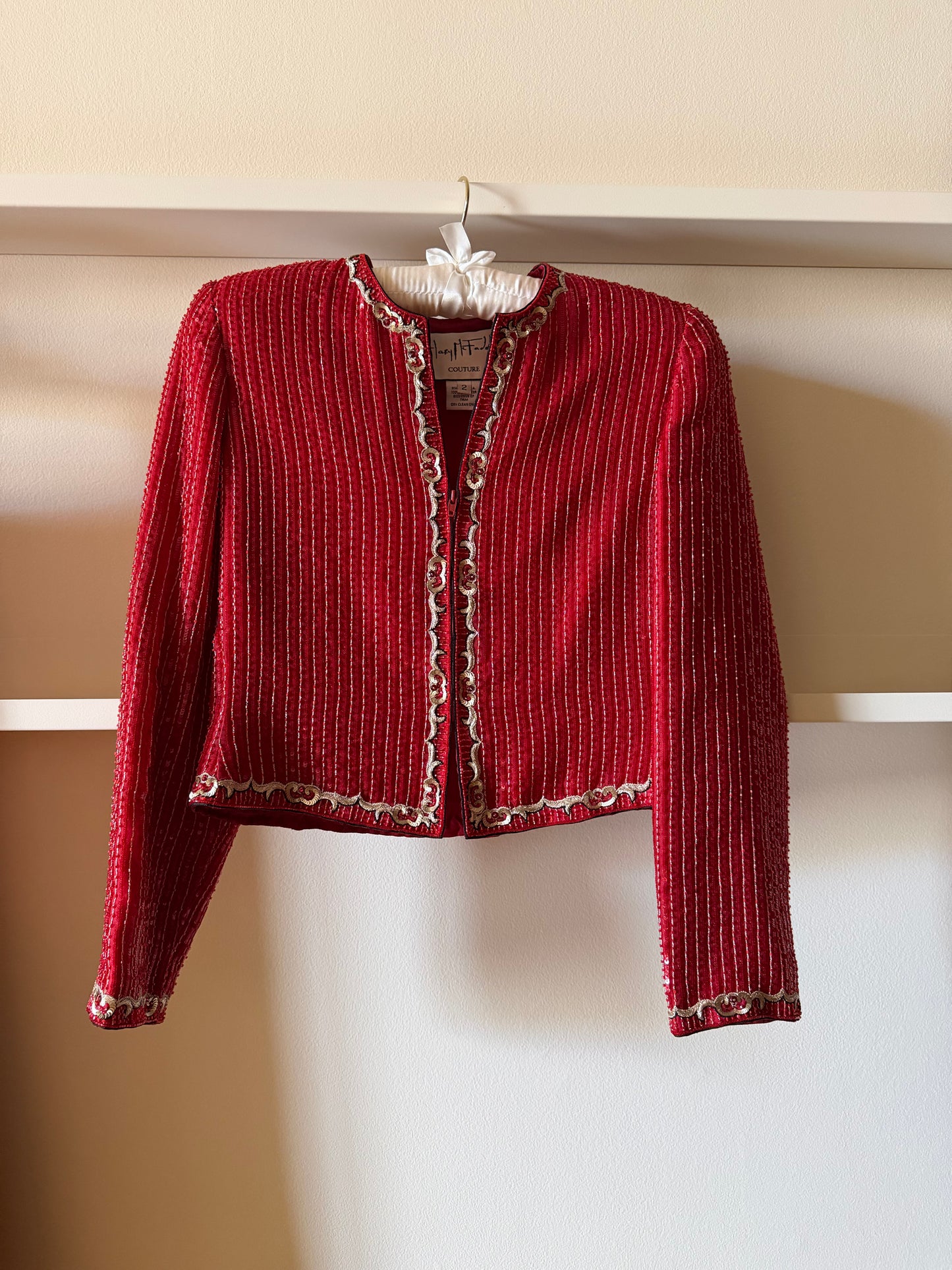 Mary McFadden 1980s Couture Jacket & Skirt