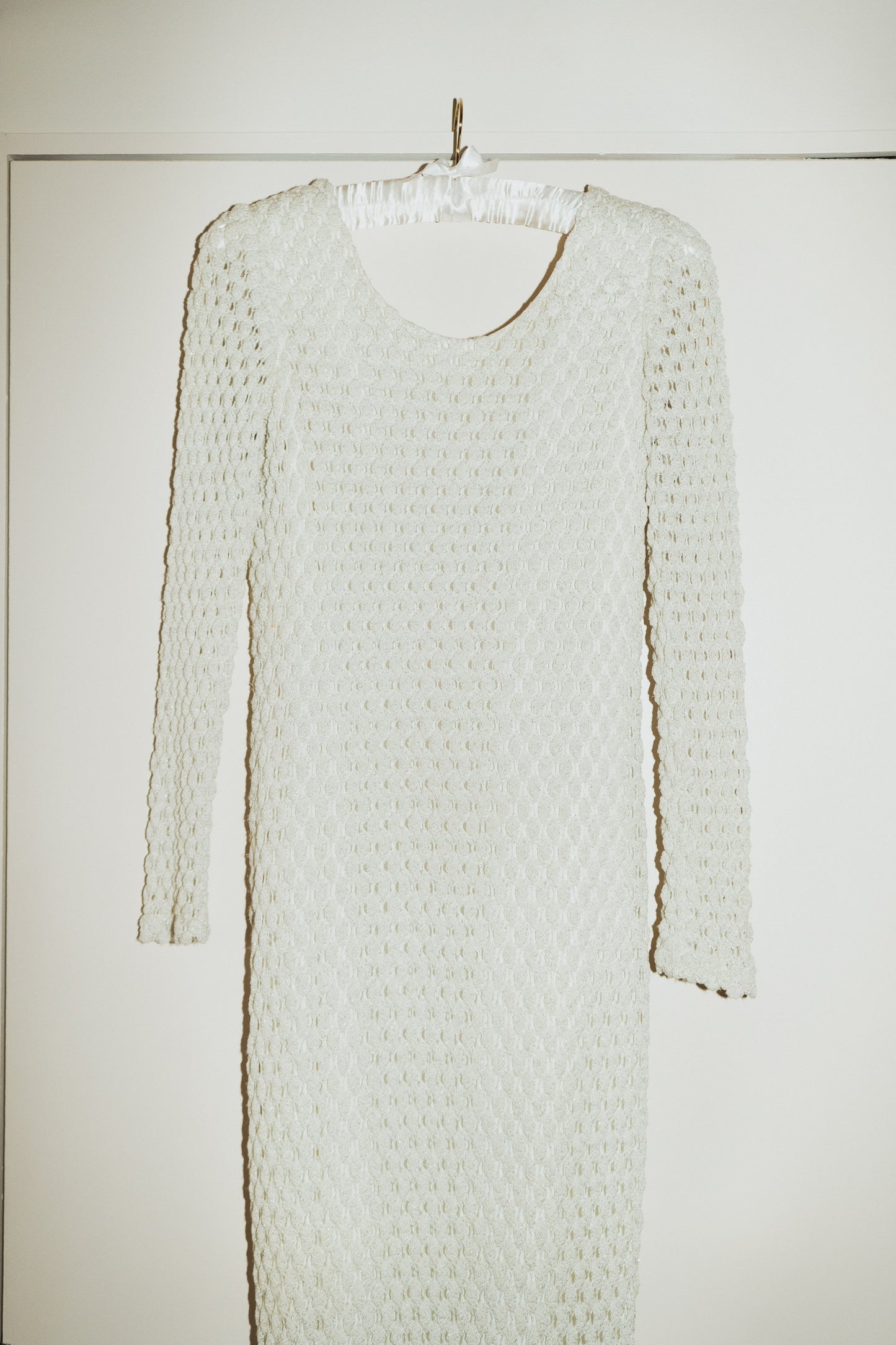 Vintage Palm Springs White Knit Dress