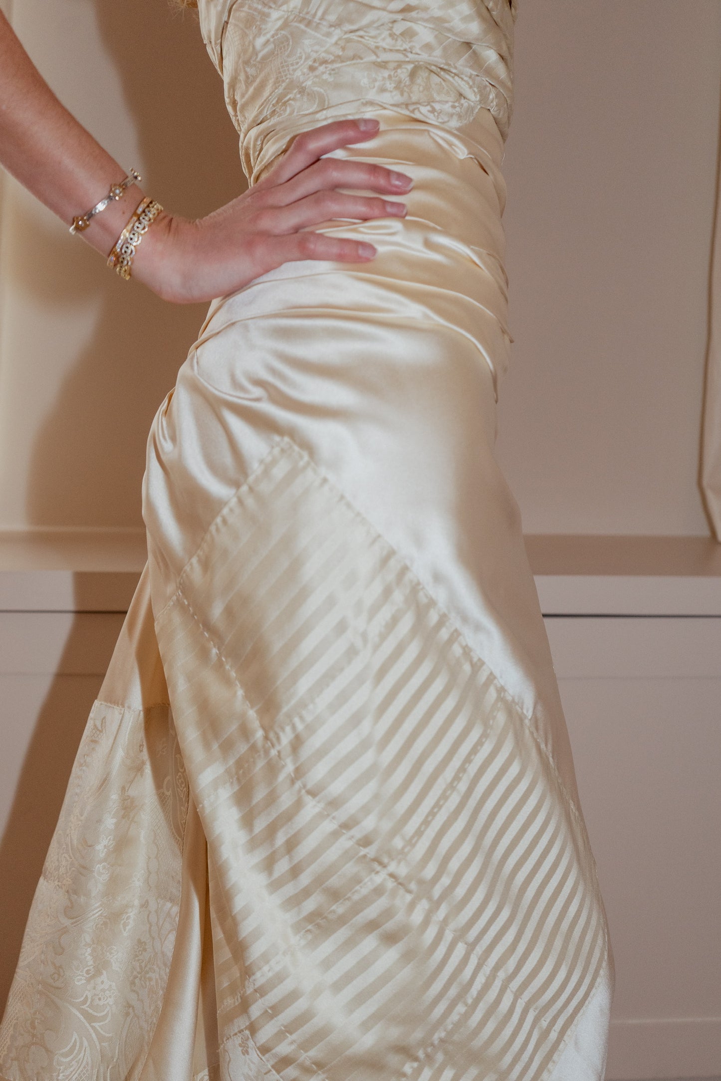 Ralph Lauren SS 2003 Patchwork Gown