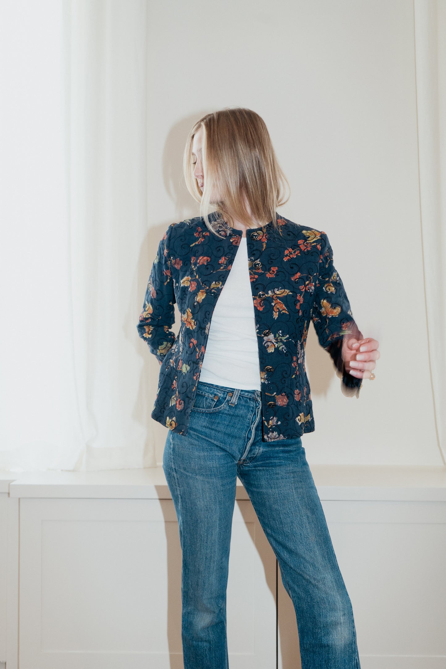 Emmanuel Ungaro 90's Floral Jacket