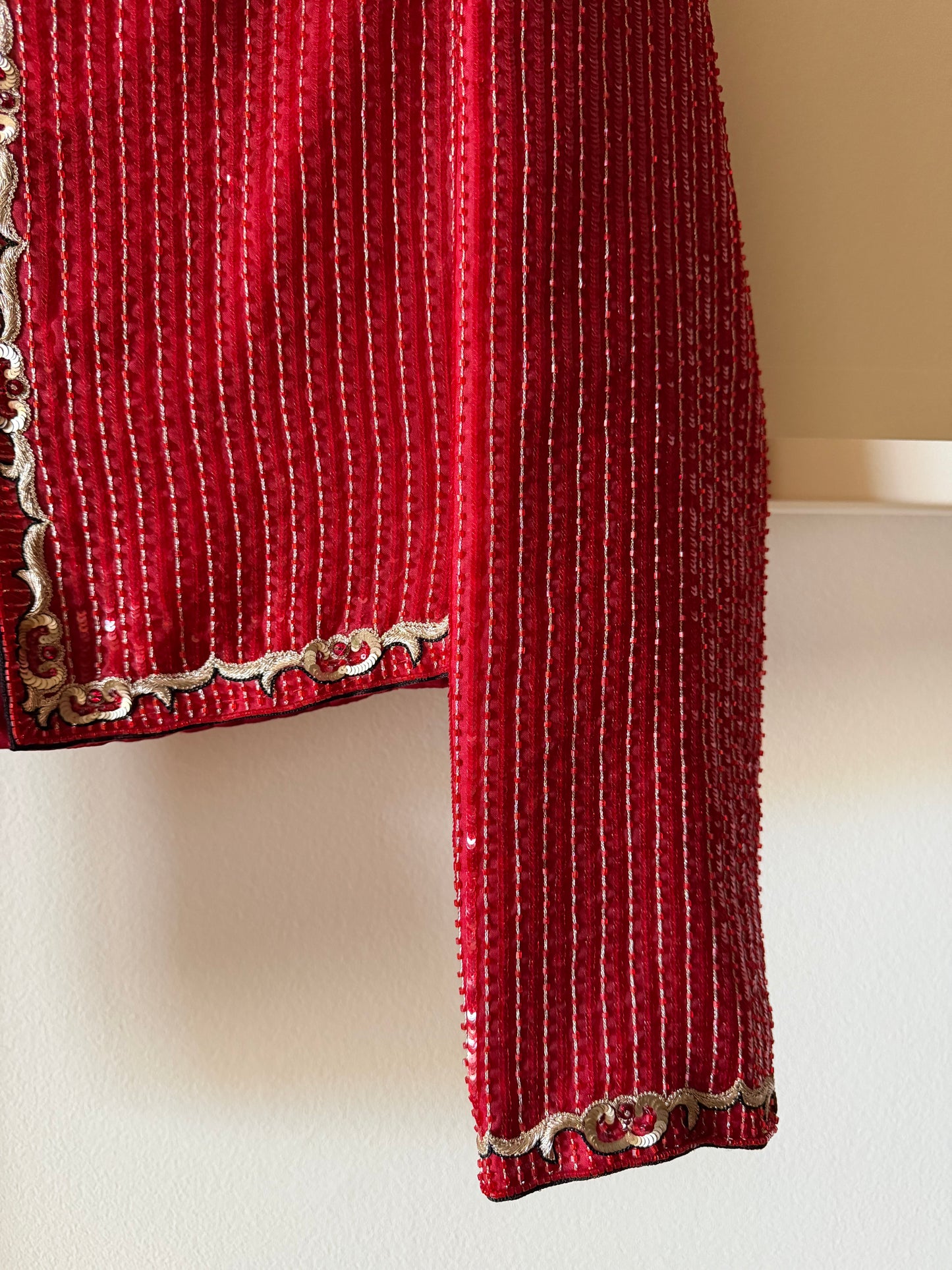 Mary McFadden 1980s Couture Jacket & Skirt