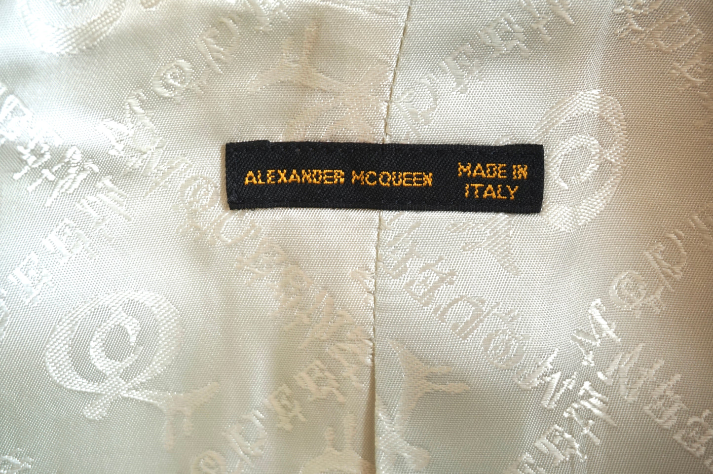 Alexander McQueen Spring 1999 Skirt Suit (Look 52)