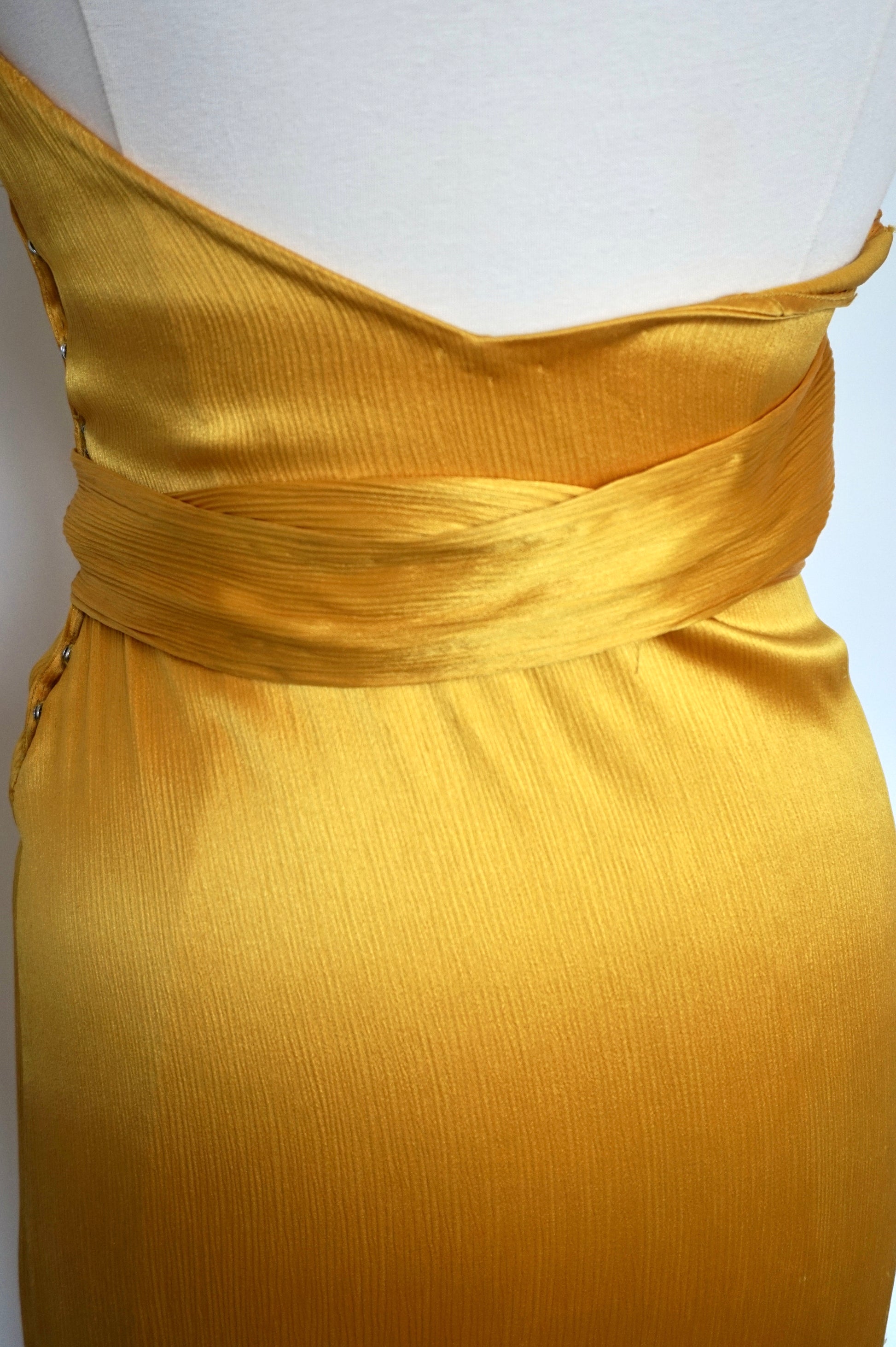 Vintage 1930's Yellow Silk Dress Vintage Grace Vintage 1930's Yellow Silk Dress Vintage Grace