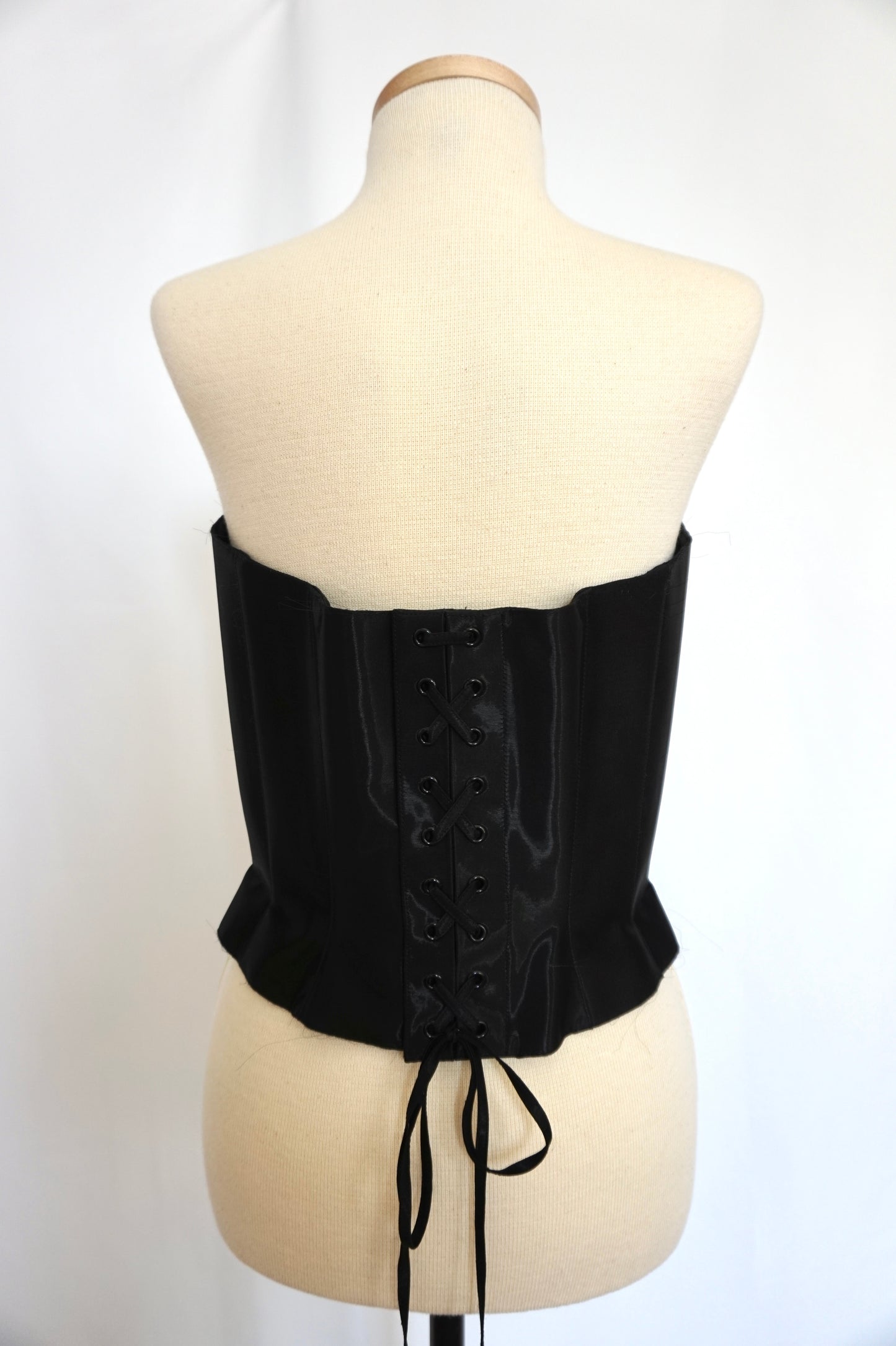 Thierry Mugler 1980s Black Corset Top