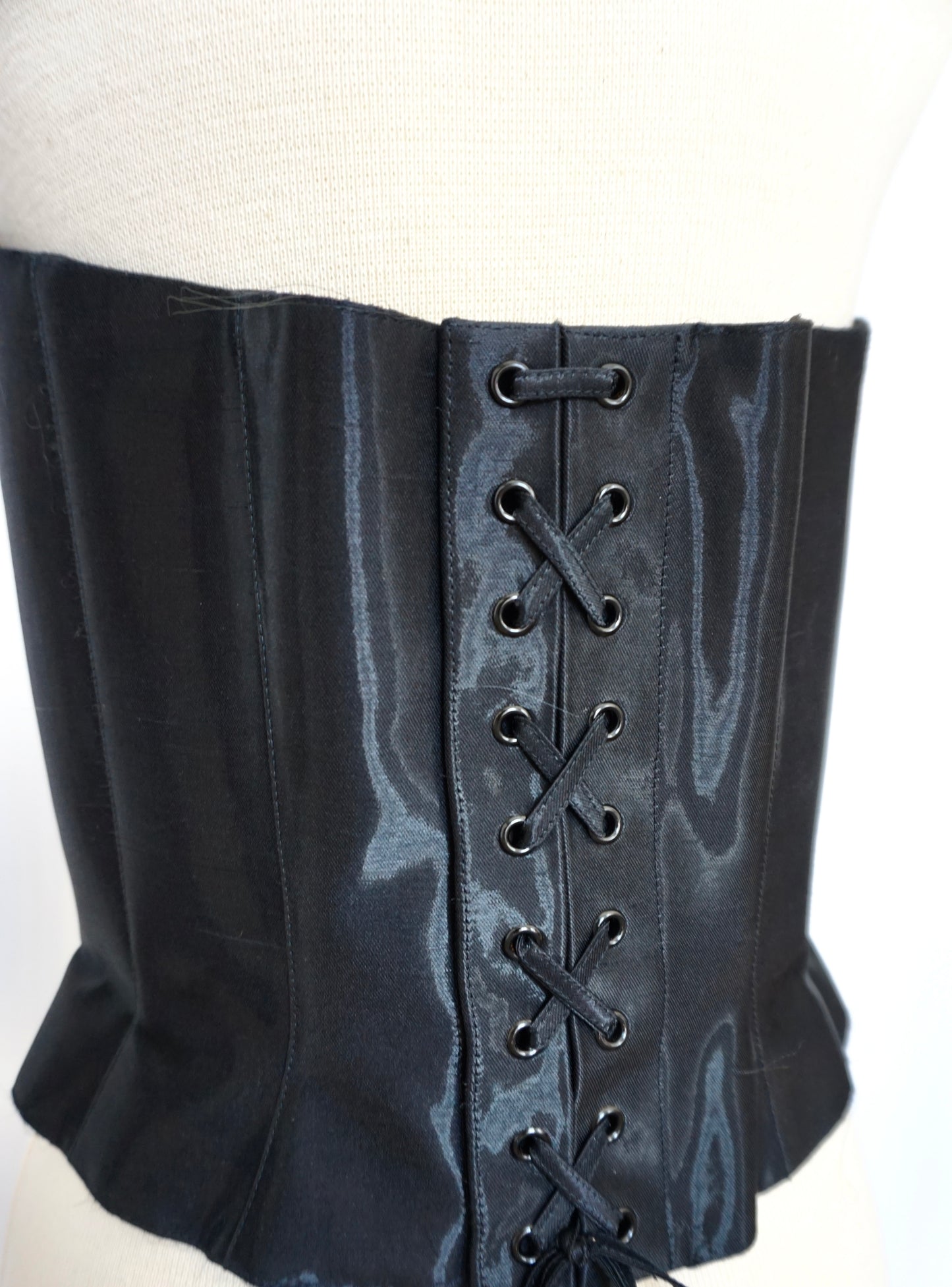 Thierry Mugler 1980s Black Corset Top