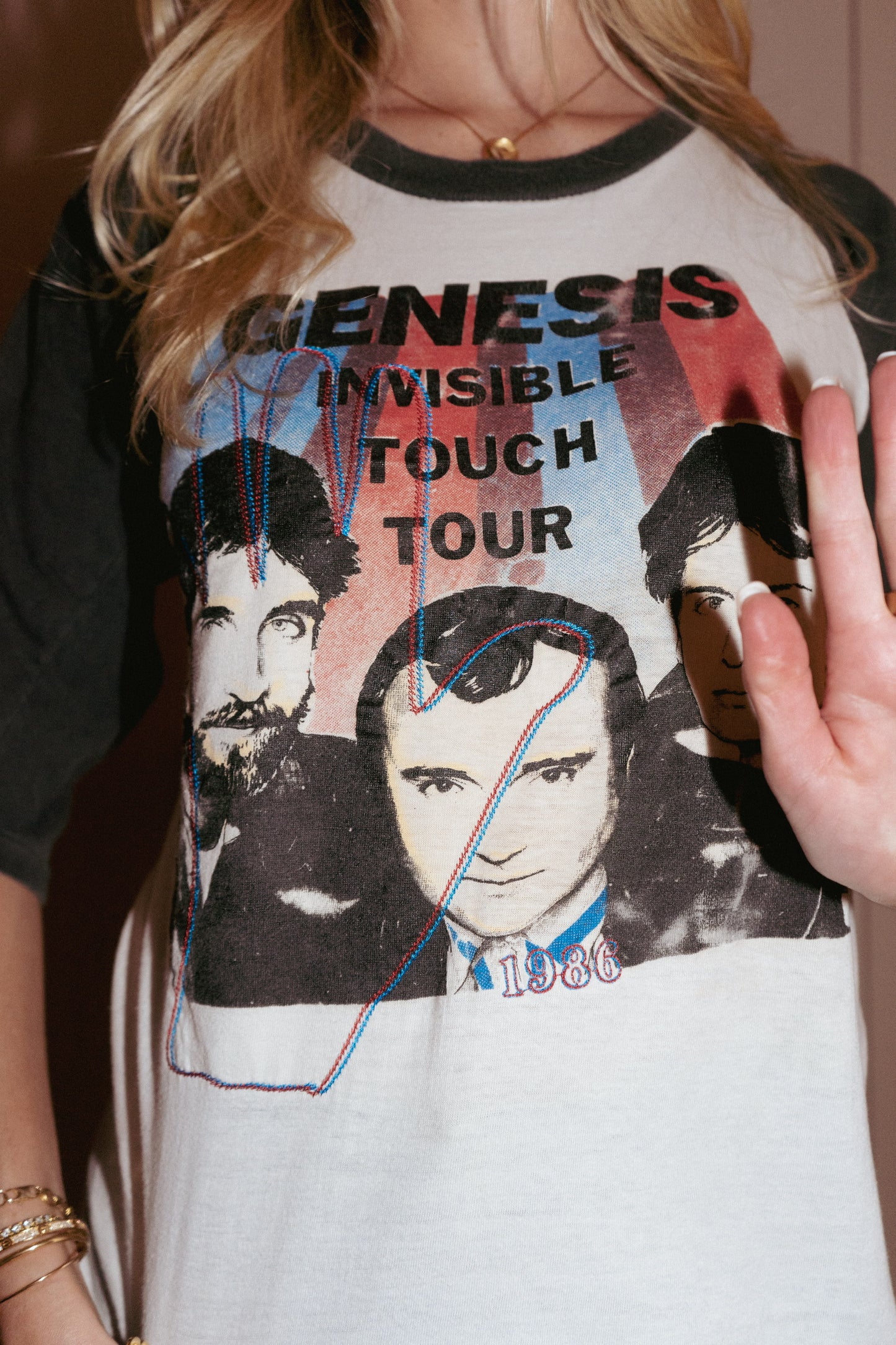 1986 Genesis Invisible Touch Tour Tee