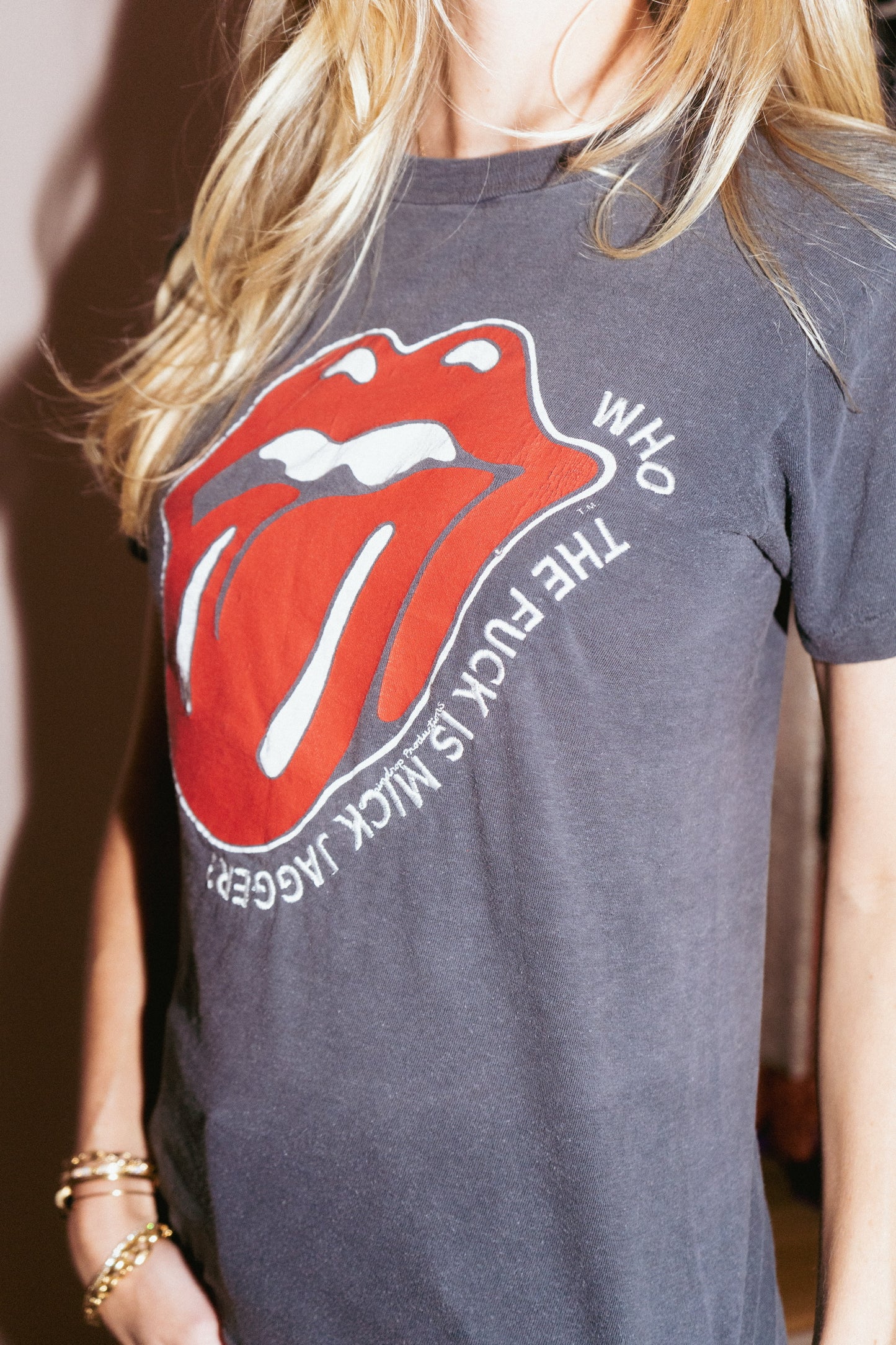 1970s Rolling Stones Tongue Tee