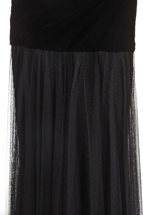 Black tulle skirt 70s hot sale
