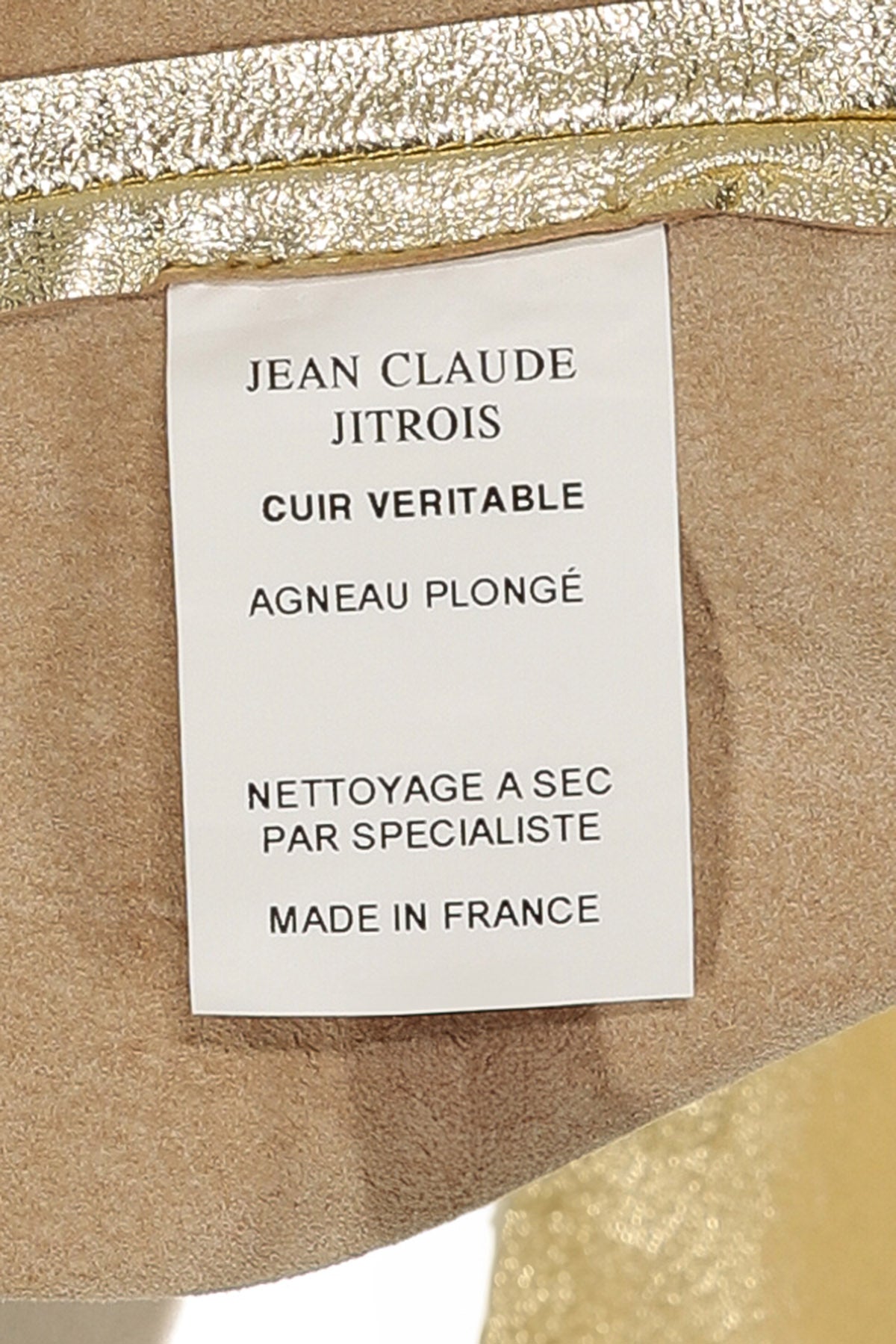 Jean-Claude Jitrois Leather Gown