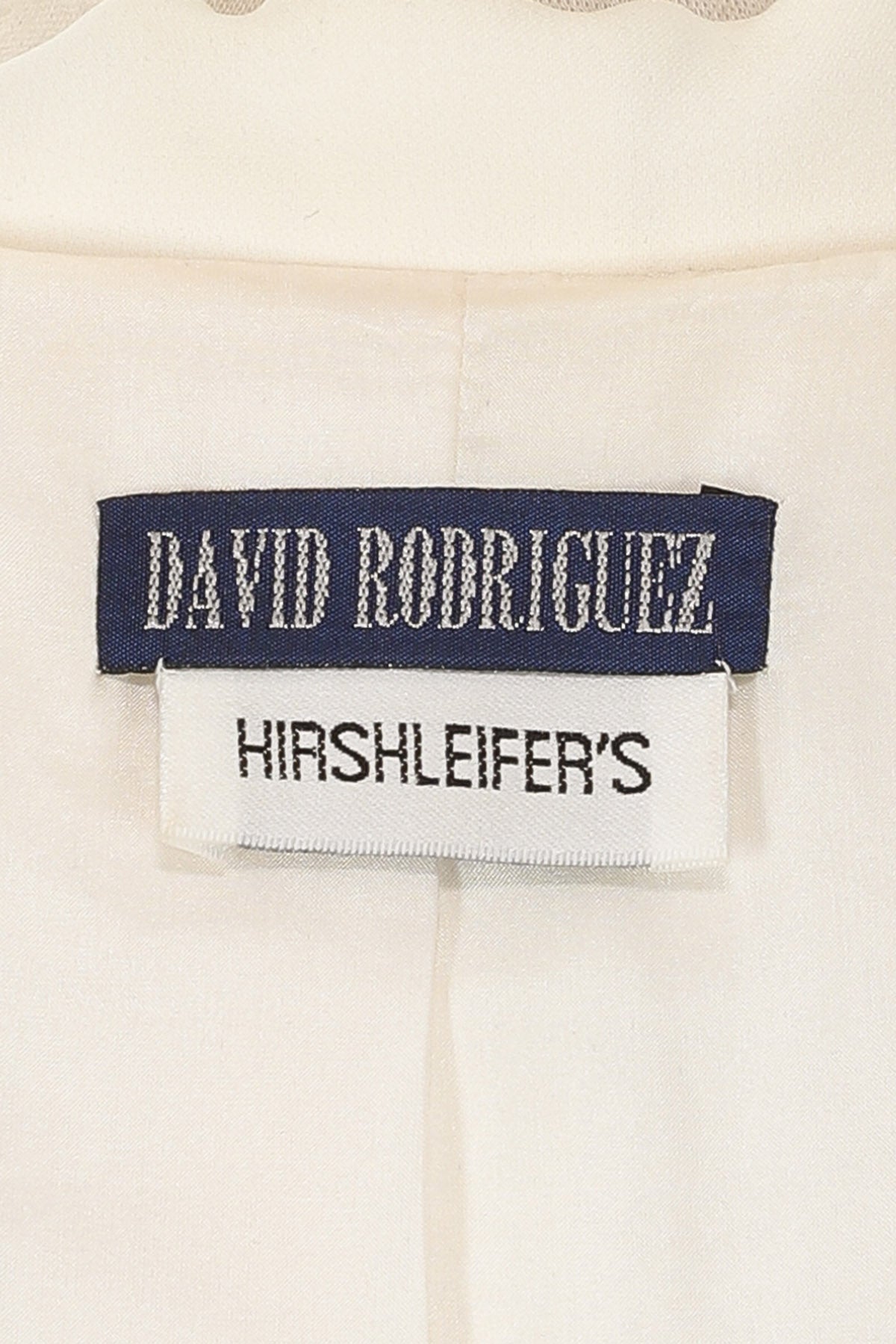 Vintage David Rodriguez White Pantsuit