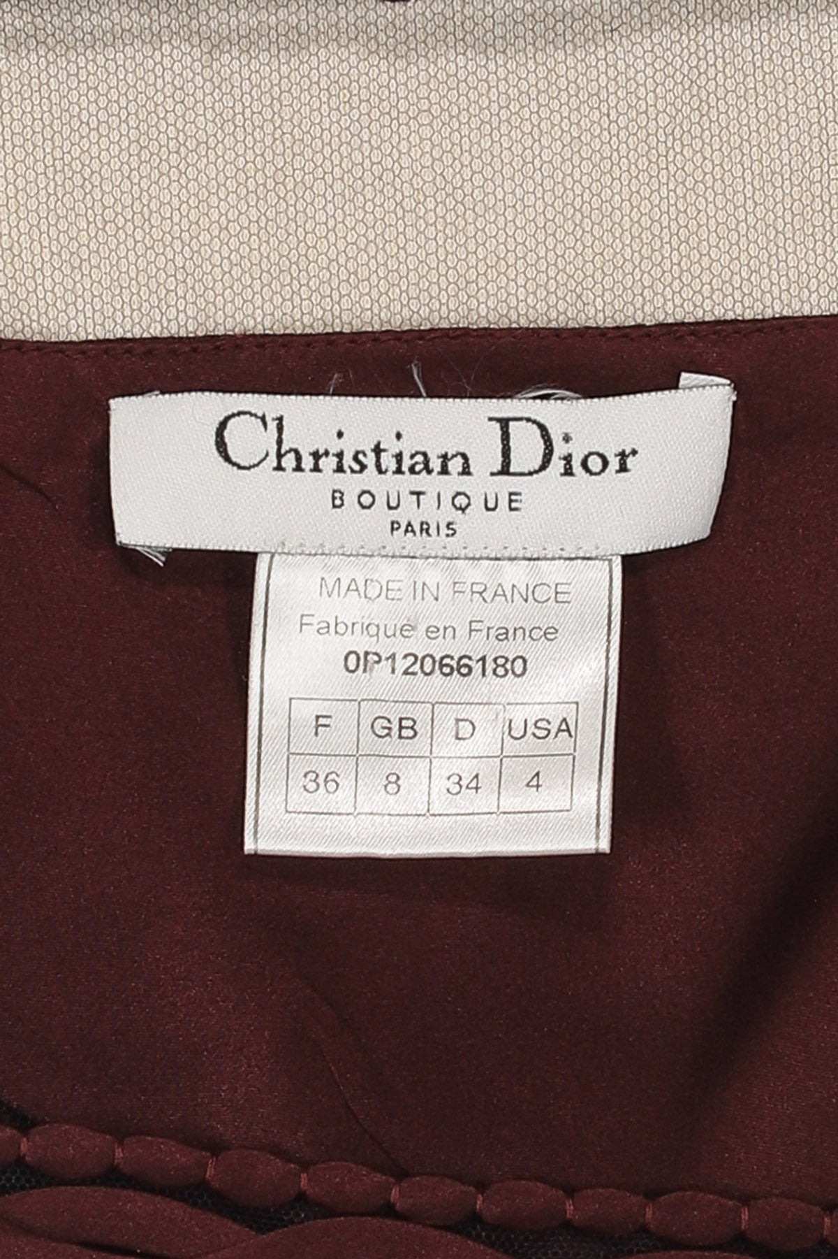 Christian Dior by John Galliano Slip Dress