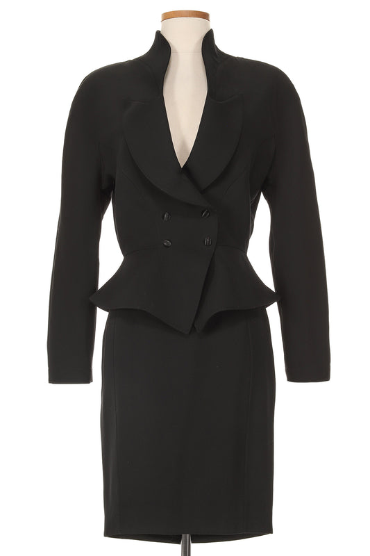 Thierry Mugler 1980s Iconic Skirt Suit