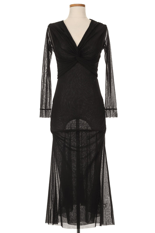 Jean Paul Gaultier Mesh Midi Dress