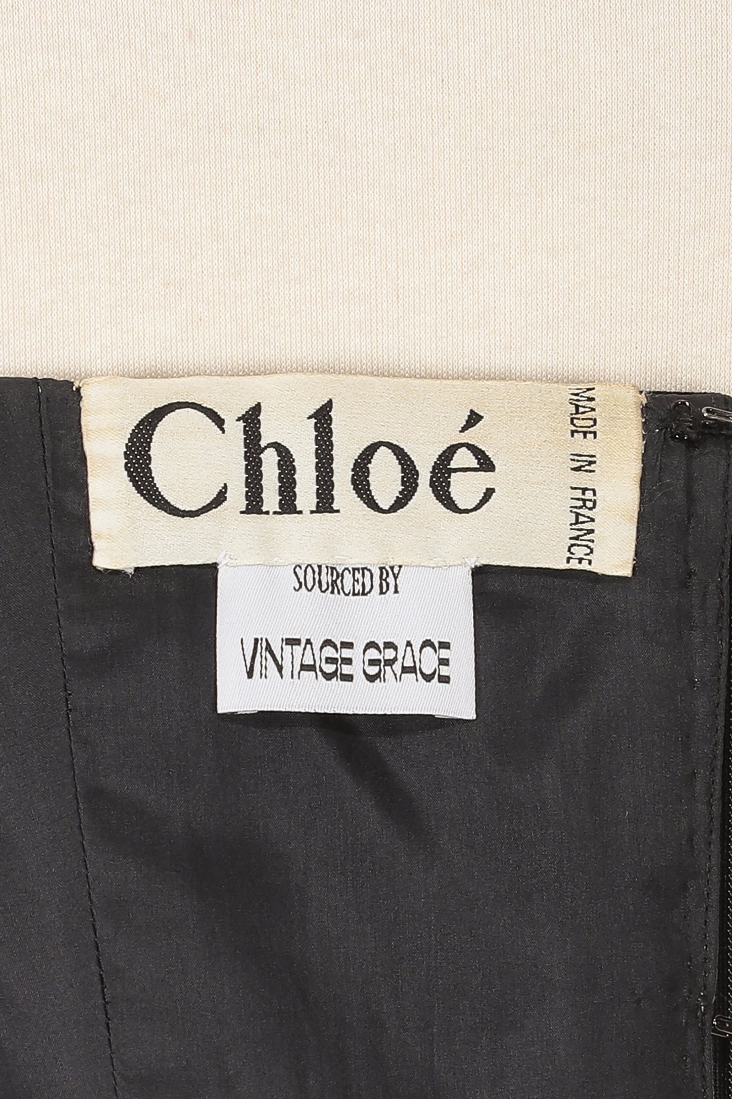 Chloe by Karl Lagerfeld Fall 1987 Dress