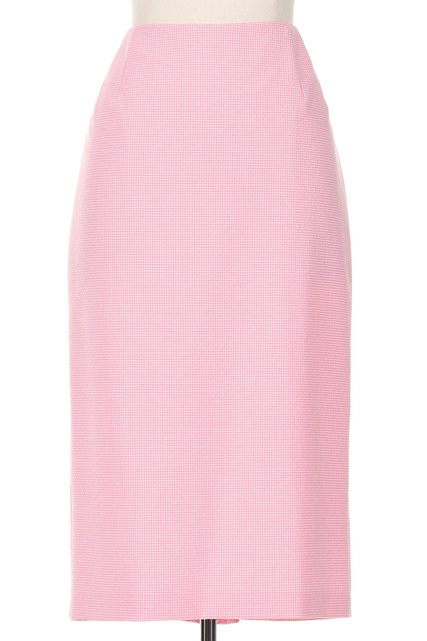 John Galliano Pink Gingham Skirt