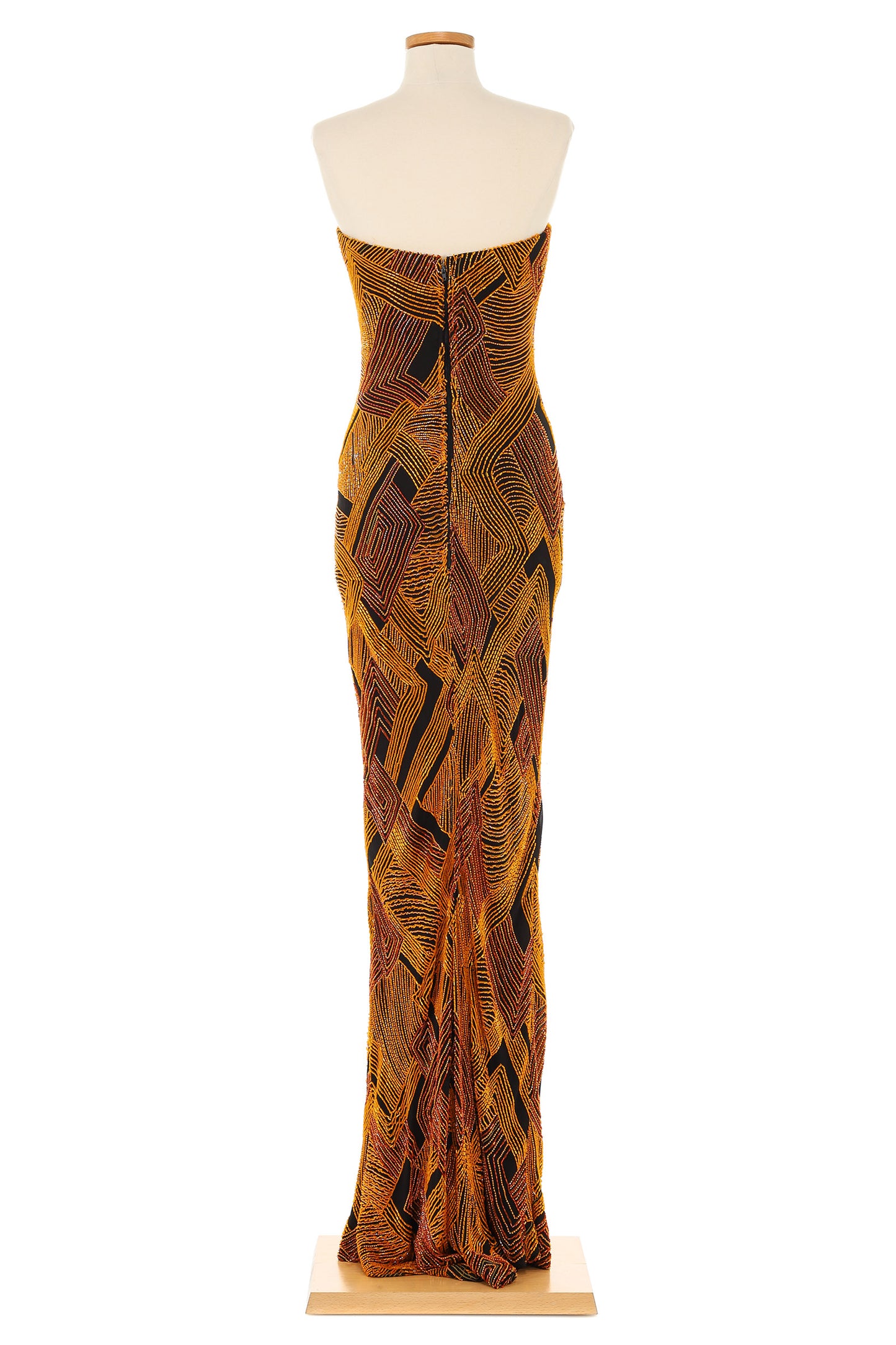 bob mackie dress orange Costume Designer Bob Mackie Looks Back at His Favorite Creations